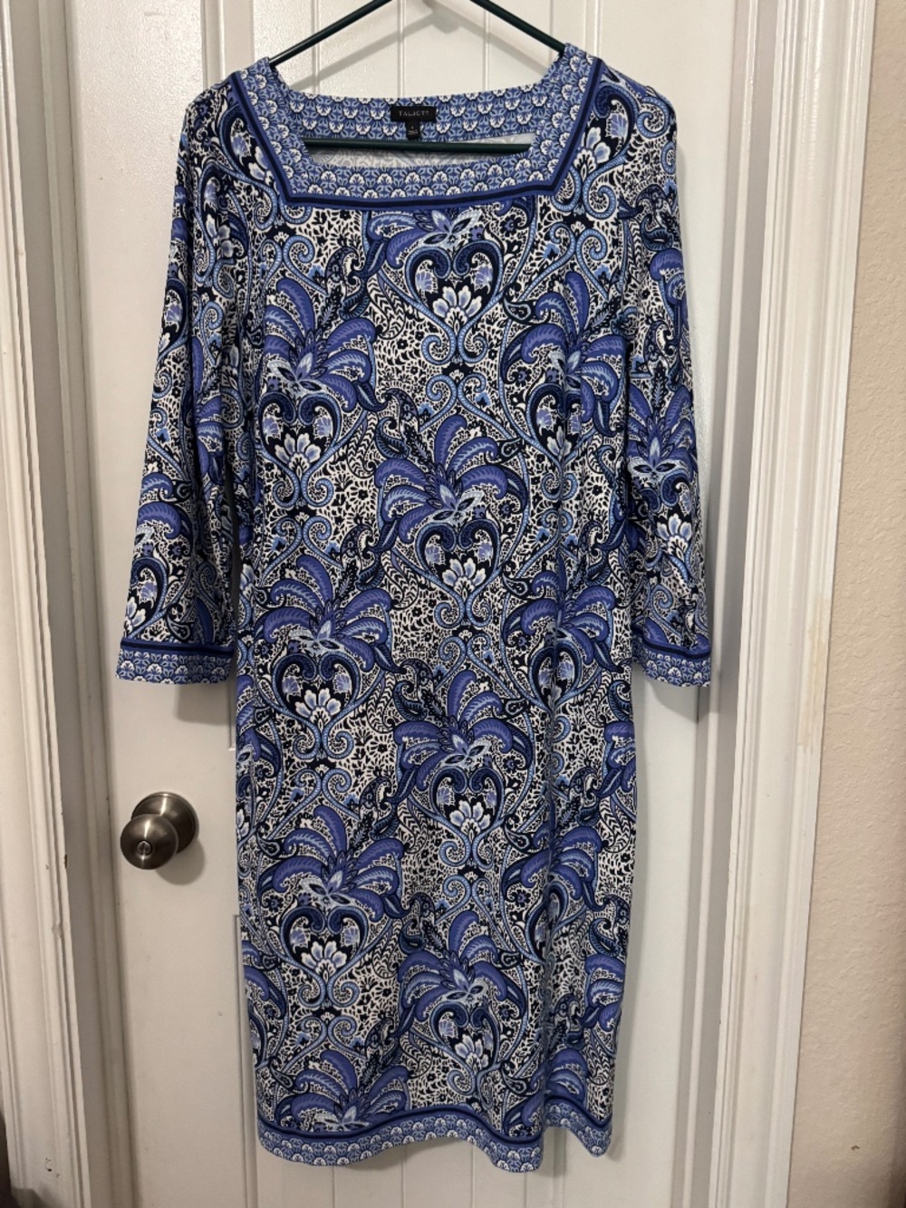 Talbots 3/4 sleeved dress